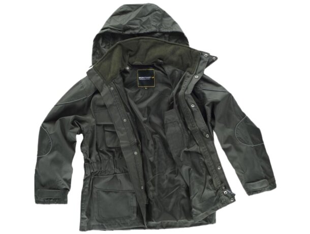 Parka sport verde