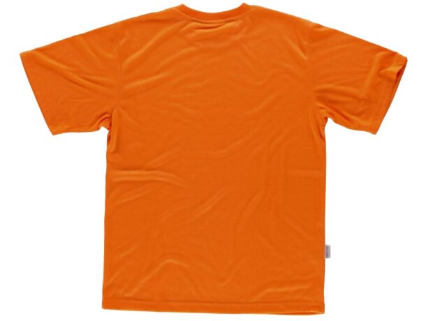 Camiseta fluor naranja a.v.