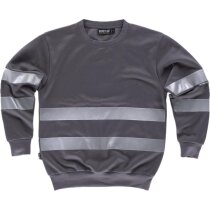 Sudadera fluor gris personalizada