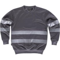 Sudadera fluor gris