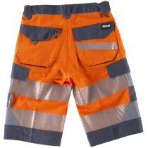 Bermuda fluor naranja a.v. gris oscuro Bermuda fluor naranja a.v. gris oscuro