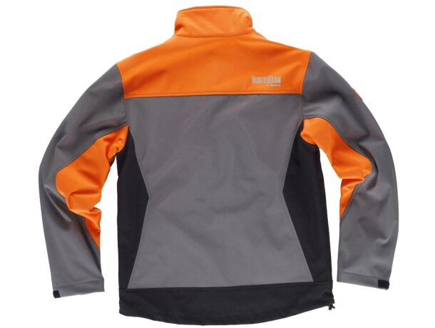 Workshell sport gris naranja a.v. negro