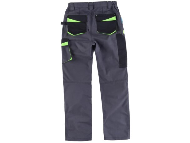 Pantalon future gris oscuro negro verde lima economico