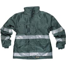 Parka fluor blanco