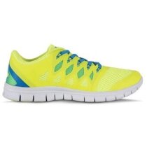 Zapatilla de deporte con rejilla en poliester personalizado amarillo