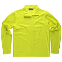 Polar con cuello alto y cremallera en poliéster