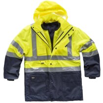 Parka fluor marino amarillo a.v.