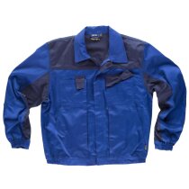 Chaquetas de trabajo poliéster-algodón 310 g/m2 cierre de cremallera