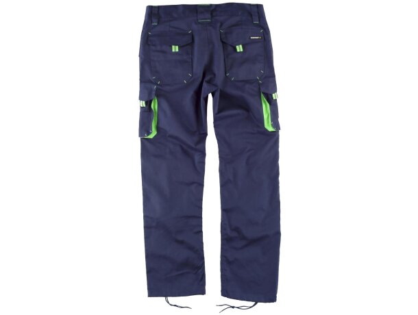 Pantalon future marino verde flúor personalizada