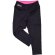 Pantalon servicios negro rosa fluor