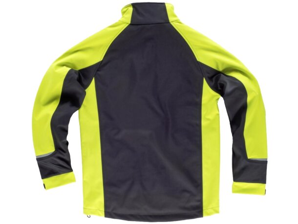 Workshell sport negro amarillo a.v.