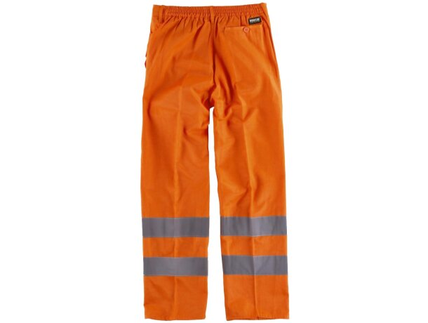 Pantalon fluor naranja a.v. economico