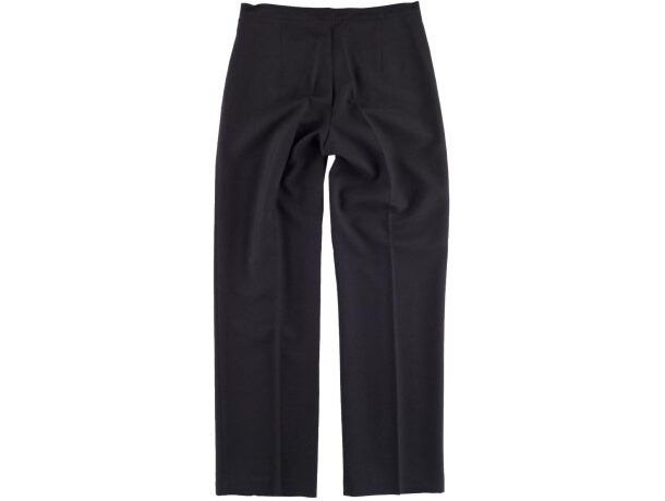 Pantalón recto de mujer para hostelería negro