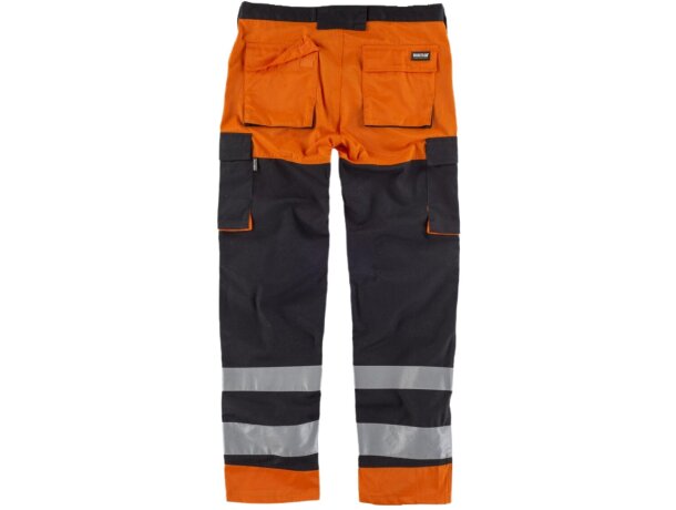 Pantalon fluor negro naranja a.v. barato