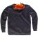 Workshell sport negro naranja a.v. personalizada