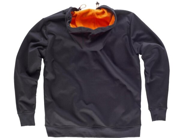 Workshell sport negro naranja a.v. personalizada