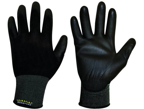 Guante protección negro