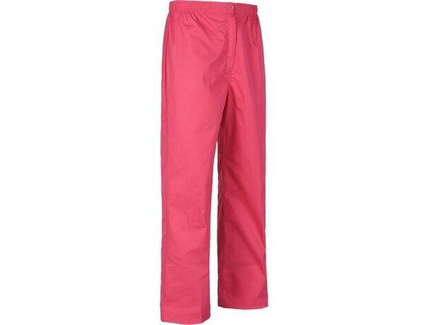 Pantalón de algodón liso recto personalizado rosa