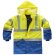 Parka fluor azulina amarillo a.v.