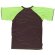 Camiseta future marron verde lima