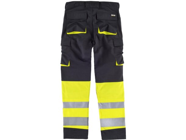 Pantalon fluor negro amarillo a.v.