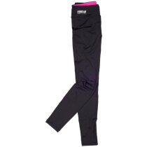 Pantalon servicios negro turquesa personalizada