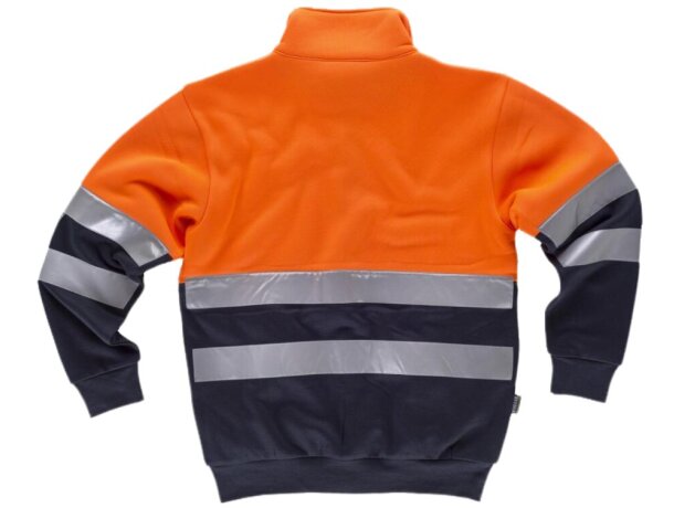 Sudadera fluor naranja a.v. marino