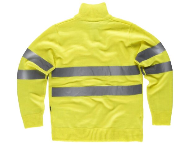 Jersey fluor amarillo a.v. personalizada