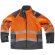 Workshell fluor naranja a.v. gris oscuro