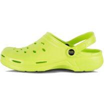 Zueco ultraligero y cómodo amarillo personalizada Zueco ultraligero y cómodo amarillo personalizada