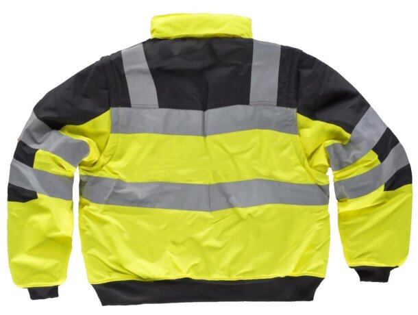 Piloto fluor negro amarillo a.v. personalizada