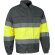 Chaqueta&nbsp;de&nbsp;alta visibilidad&nbsp;bicolor con cremallera y bolsillos