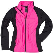 Chaqueta servicios negro turquesa personalizada
