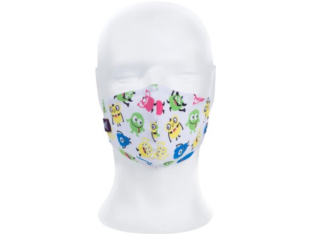 Mascarilla reutilizable con estampado infantil