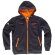 Workshell sport negro naranja a.v.