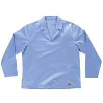 Casaca antiestática Cilimli blanca para sanidad