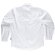Camisa de manga larga con bolsillo blanco