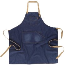 Delantal vaquero Tomuk remaches cobre bolsillos
