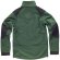 Workshell sport verde oscuro negro