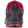 Zapato protección rojo negro
