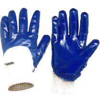 Guantes en látex con dorso en algodón personalizado