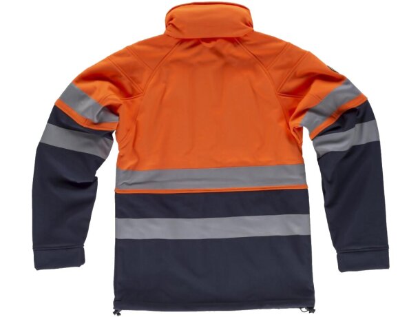 Workshell fluor marino naranja a.v.