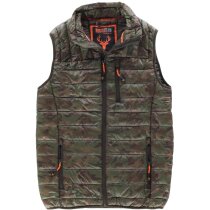 Chaleco sport camuflaje marron personalizada