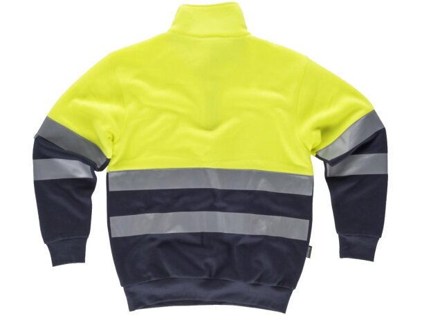 Sudadera fluor amarillo a.v. marino barata