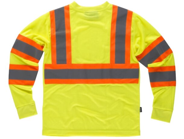 Camiseta fluor amarillo a.v. naranja a.v.