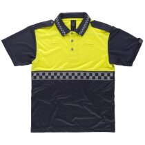 Polo fluor marino amarillo a.v. personalizado