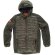 Chaqueta sport verde caza camuflaje marrón