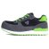 Zapato protección gris verde lima