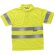 Polo fluor amarillo a.v. personalizado