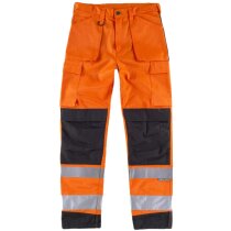 Pantalon fluor amarillo a.v. negro personalizado